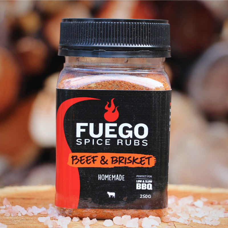 Your Favourable BBQ & Smoker with 1 Feugo Spice Rub of your Choice