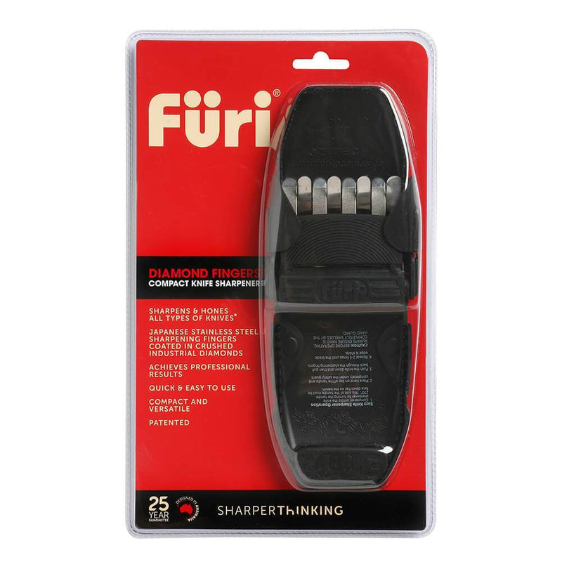 Furi Diamond Fingers Compact Knife Sharpener (Product Code:FUR669E)