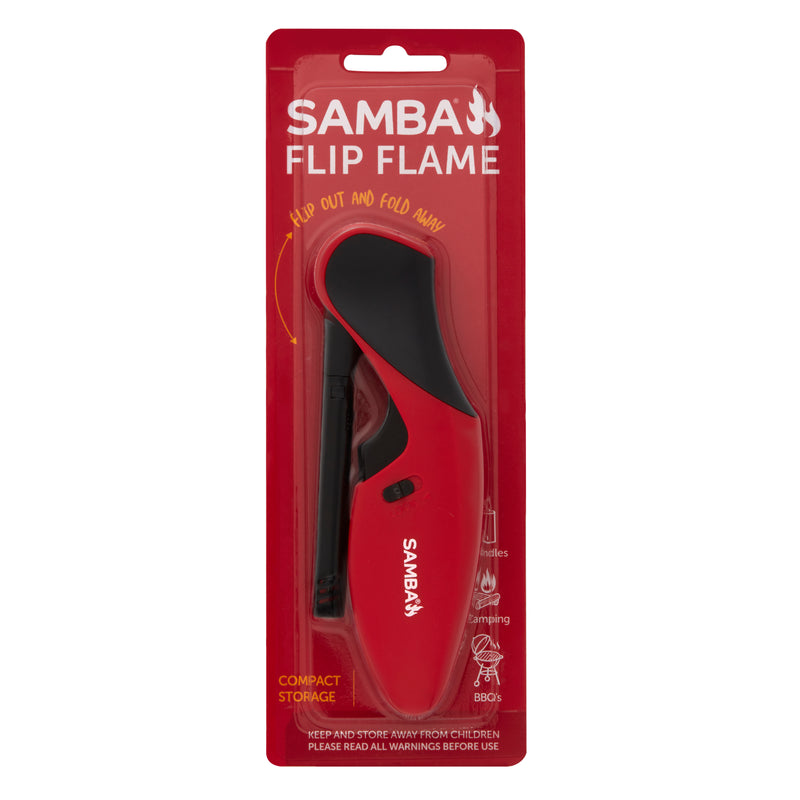 Samba Flip Flame Gas Lighter (Product Code: SABLFF1)