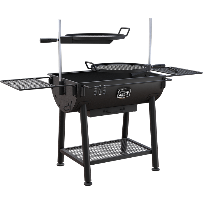 OKLAHOMA JOE'S FIRECRAFT BARREL STACKER GRILL – BBQ School