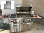 DCS 48" Built-in Grill & Side Burners