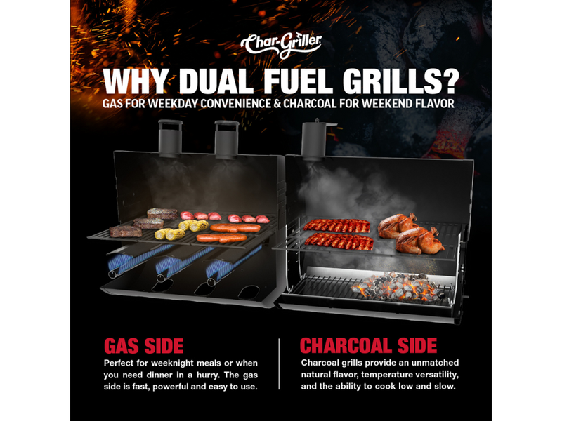 Char-Griller Texas Trio