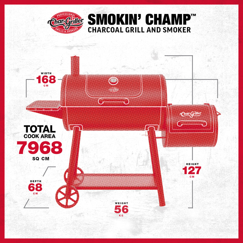 Char-Griller Smoking Champ