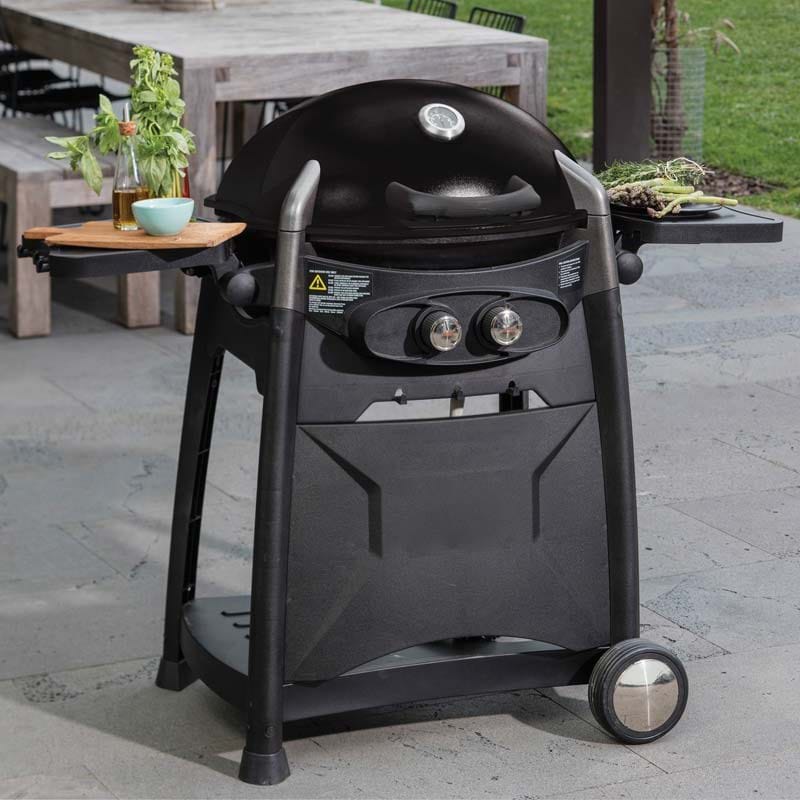 Gasmate Odyessy 2 Burner Gas Cooker Portable Outdoor Backyard Barbeque (BQ10622)