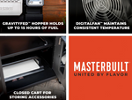 Masterbuilt Gravity Series® 1150 Grill + Smoker