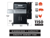 Masterbuilt Gravity Series® 1150 Grill + Smoker