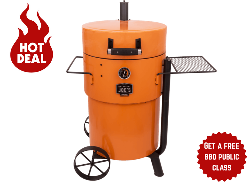 The Oklahoma Joe’s® Bronco Pro Drum Smoker XL