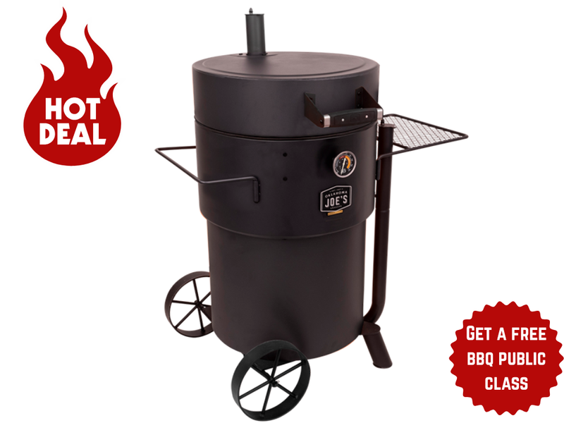 The Oklahoma Joe’s® Bronco Pro Drum Smoker XL