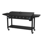 (Product Code: BQ3461) Gasmate Caterer 6 Burner Flat Top BBQ (Available from May 2024)
