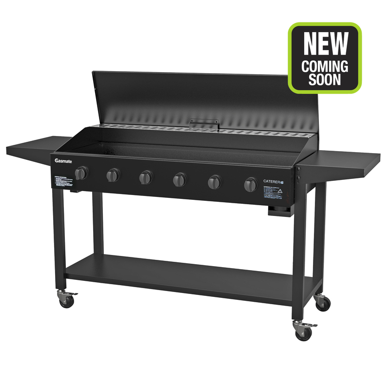 Gasmate Caterer 6 Burner Flat Top BBQ (Product Code: BQ3461) (Available from May 2024)