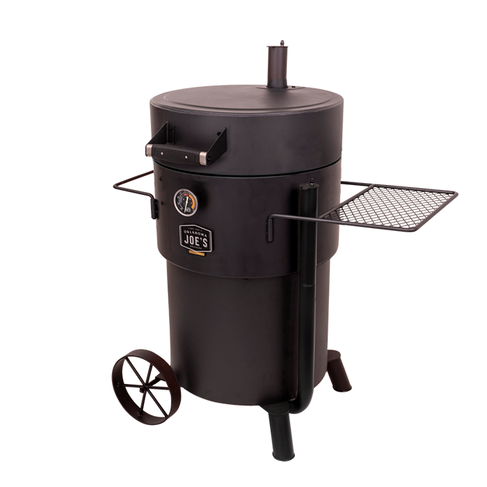 (Product Code: 19202099) The Oklahoma Joe’s® Bronco Pro Drum Smoker - XL Large BLACK
