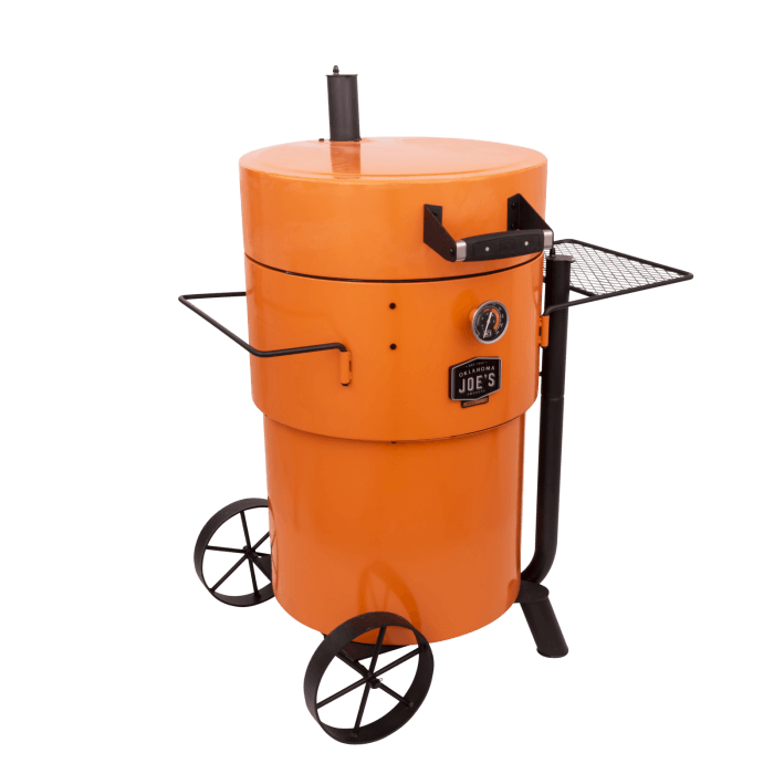 The Oklahoma Joe’s® Bronco Pro Drum Smoker XL