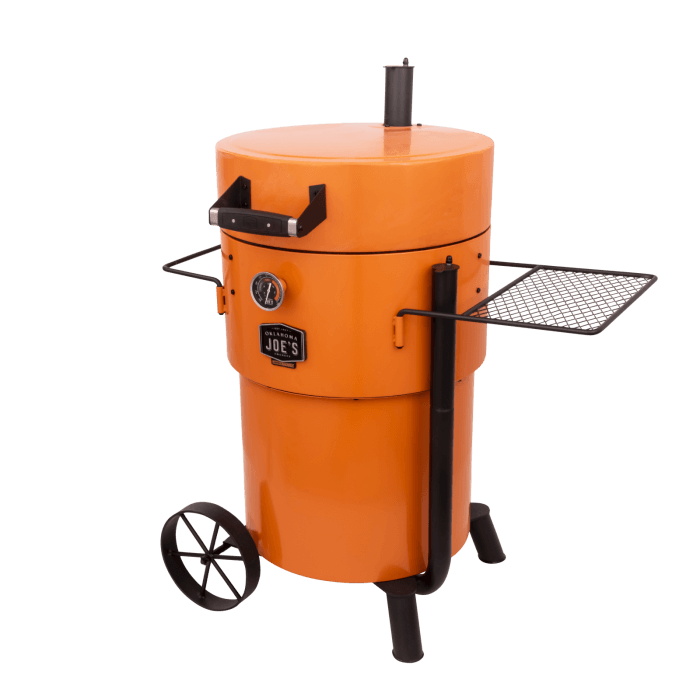 The Oklahoma Joe’s® Bronco Pro Drum Smoker XL