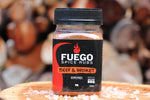 The Oklahoma Joe’s® Judge Charcoal Grill AND 3 Fuego Spice Rubs