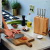 Furi Pro Wood Knife Block 7PC (Product Code: 41344)