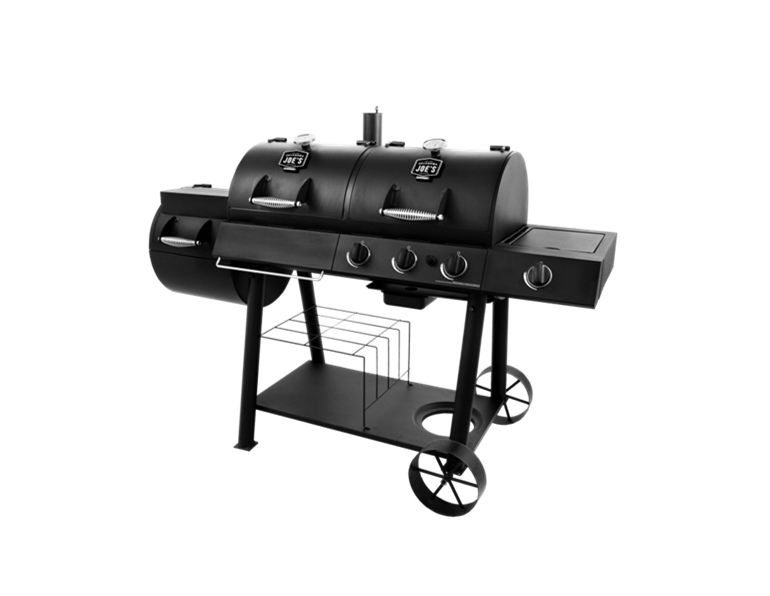 Oklahoma Joe’s® Longhorn Combo Gas/Charcoal Smoker & Grill (Product Code: 21209029)