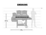 Oklahoma Joe’s® Longhorn Combo Gas/Charcoal Smoker & Grill (Product Code: 21209029)