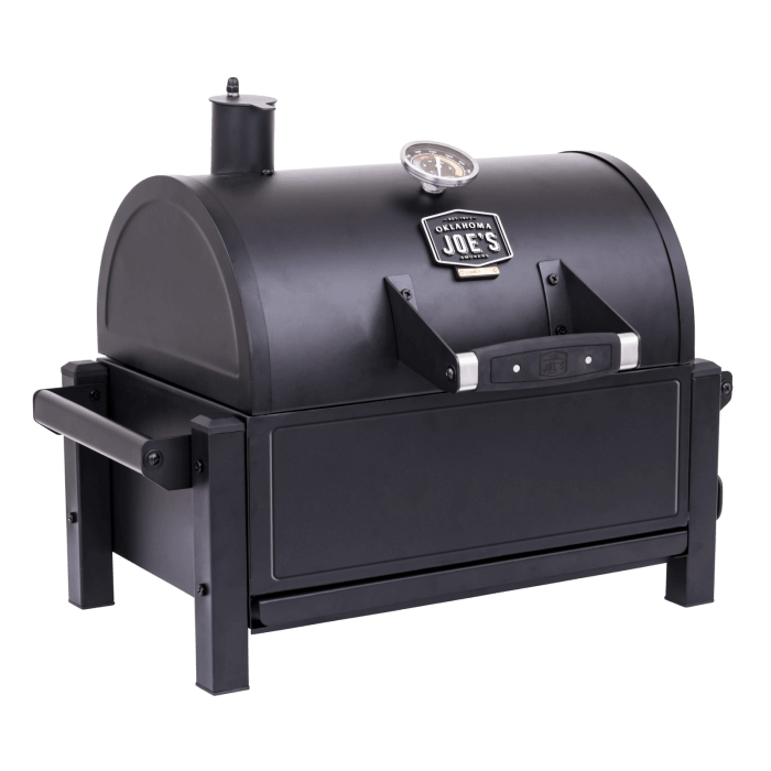 Oklahoma Joe’s® Tabletop Rambler Charcoal Grill (Product Code: 19402088)