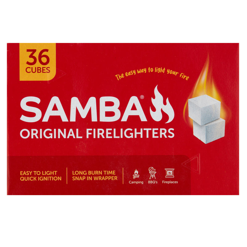 (Product Code: SAKF36) Samba Original Fire Lighters 36PK