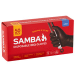 Samba Disposable BBQ Gloves 50 PK Large (Product Code: SANG501)