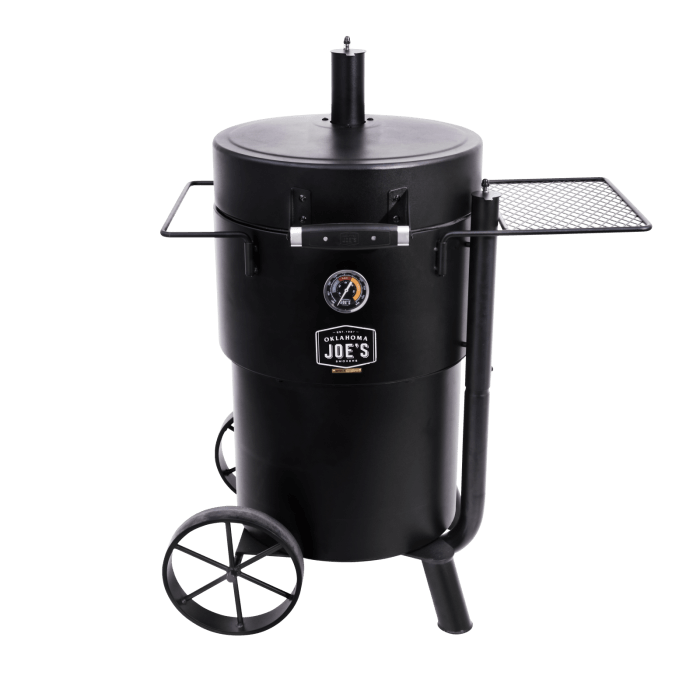 The Oklahoma Joe’s® Bronco Drum Smoker (Product Code:19202089)